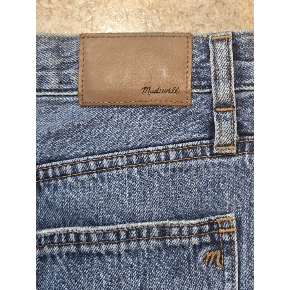 Madewell The Dadjean Women's 27 High Rise 100% Cotton Jeans NWOT - Picture 10 of 15